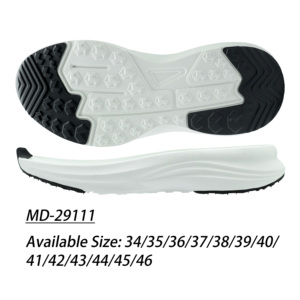 Suola MD in Stile Terrazzo Ecologica con Texture a Particelle Riciclate Maculate in EVA per Scarpe da Corsa e Sneakers - Product Image 1