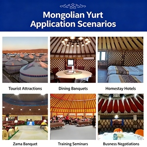 Nouvelle Arrivée : Yurtes Mongoles en Promotion avec Protection Anti-UV et Yurtes Familiales pour Séjour Longue Durée - Product Image 5