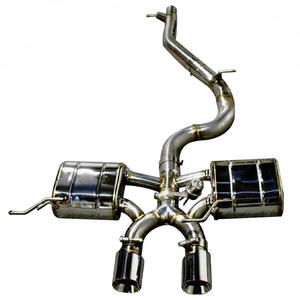 Vendita calda 304 scarico completo Catback in acciaio inox con valvola controllata ECU per <span class=keywords><strong>Golf</strong></span> 6R spedizione gratuita - Product Image 4