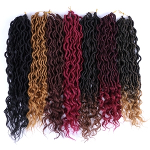 Pelo <span class=keywords><strong>de</strong></span> ganchillo 1b/27, cabello Real Fuax <span class=keywords><strong>de</strong></span> 14 y 12 pulgadas, ondulado, precio <span class=keywords><strong>de</strong></span> fábrica, natural, 20 diosa recta, pérdida <span class=keywords><strong>de</strong></span> imitación, 18 pulgadas - Product Image 4