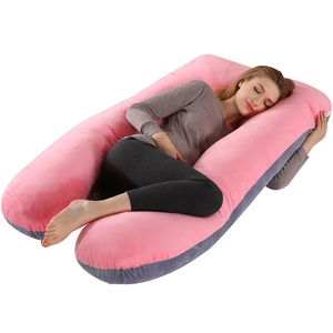 Gran oferta, espuma viscoelástica de cuerpo completo, <span class=keywords><strong>almohada</strong></span> de apoyo para mujeres embarazadas, <span class=keywords><strong>almohada</strong></span> lavable en forma de U para embarazadas, <span class=keywords><strong>almohada</strong></span> de maternidad de cuerpo largo - Product Image 3