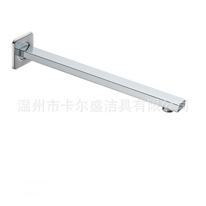 Stainless Steel Wall Mounted <b>Shower</b> Arm SF 78 Concealed Installation Rectangle Shape Gold Black Brushed Finish - Product Image 5
