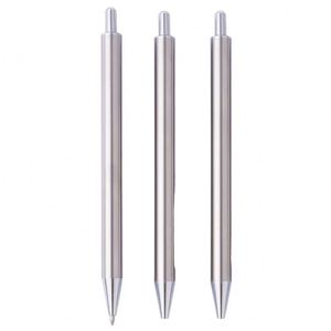 <b>Silver</b> High End Metal Ballpoint <b>Pen</b> with logo Slim Signature <b>Pen</b> Customizable Luxury Rollerball <b>Pen</b> Suitable for Advertising - Product Image 5