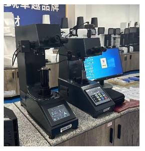 IC Ply-metal cam değerli taşlar için ISO 6507-2 büyük ekran dijital ekran kömürleşmiş katmanlar Vickers sertlik test cihazı - Product Image 4