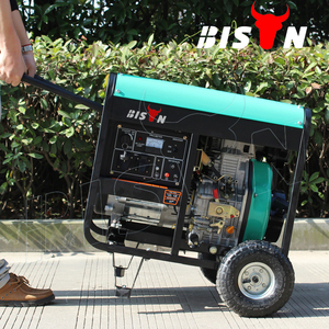Générateur diesel à châssis ouvert refroidi par air 3kva 5kva 6.5kva 8kva 50/60Hz 220V monophasé démarrage par lanceur BS6500DCE portable silencieux - Product Image 6