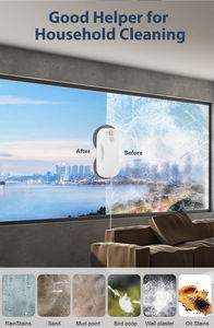 Robot Limpiacristales Inteligente, Robot <span class=keywords><strong>de</strong></span> Limpieza <span class=keywords><strong>de</strong></span> Vidrios, Aspiradora para Hogar, Hotel, Uso en Exteriores y Automóviles, Controlado por Aplicación, Totalmente Automatizado - Product Image 4