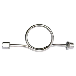 Coude de raccordement DN 15 à 4 points pour tuyau tampon M14*1.5 et tuyau de connexion M20*1.5, usine d'instruments de Xi'an - Product Image 1