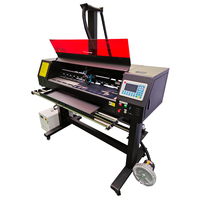 Plotter de Corte Láser para Vinilo Adhesivo de Guangzhou, Plotter de Corte de Vinilo Termotransferible de Alta Velocidad