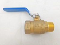 Válvula de Bola de Latón de 3/4'' con Operación Manual, Sellado de PTFE para Alta Temperatura, Control para Sistemas de Gas/Aceite/Agua, Servicio OEM/ODM, 3 Años de Garantía