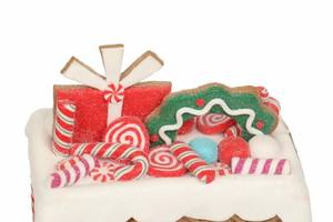 Tren Decoración Navidad Pequeño tren para adornos navideños Factory Outlet Vacaciones Decoración del hogar Hierro tridimensional - Product Image 4