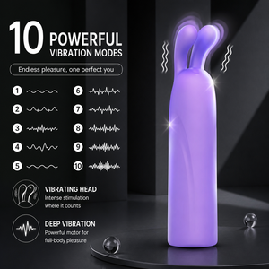 Fabricant OEM, logo personnalisé, mini masseur sexuel à 10 vitesses, vibrateur compact en forme de <span class=keywords><strong>balle</strong></span>, jouets sexuels professionnels pour femmes adultes, IPX7 - Product Image 3