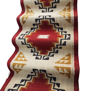 Tapis de couloir en laine et jute Kilim vintage indien pour salon, tapis Dhurrie décoratif vintage tissé à la main, tissé sur métier à tisser manuel - Product Image 5