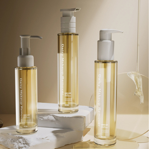 Mỹ phẩm xi lanh hình thủy tinh bao bì loạt 15ml 30ml 50ml Toner Lotion Kem Jar huyết thanh ống nhỏ giọt cho chăm sóc da - Product Image 4