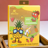 Boîte en PET carrée transparente à charnières, contenants en plastique non jetables, boîte d'emballage pour fruits, boîte à clapet