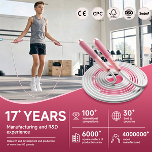 Corda per Saltare Segmentata Antiscivolo con Perline Approvata FSC, Cuscinetto Singolo con Lezione Video Professionale Inclusa, Pronta per la Spedizione - Product Image 4