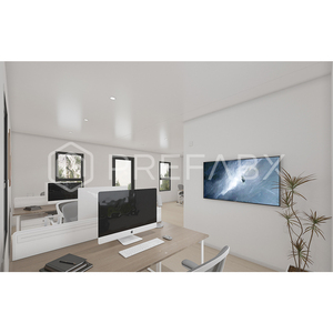 プレハブXハウス フリップライト グリーンハウス モダン防水ヴィラ アパート用 木製ログ構造 - Product Image 4