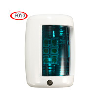 Foyo 1w 12v Navigation Led Feu De Signalisation Rouge Vert Blanc Voile Lampe de Signalisation Pour Mini Bateau Marin mât Tribord Port