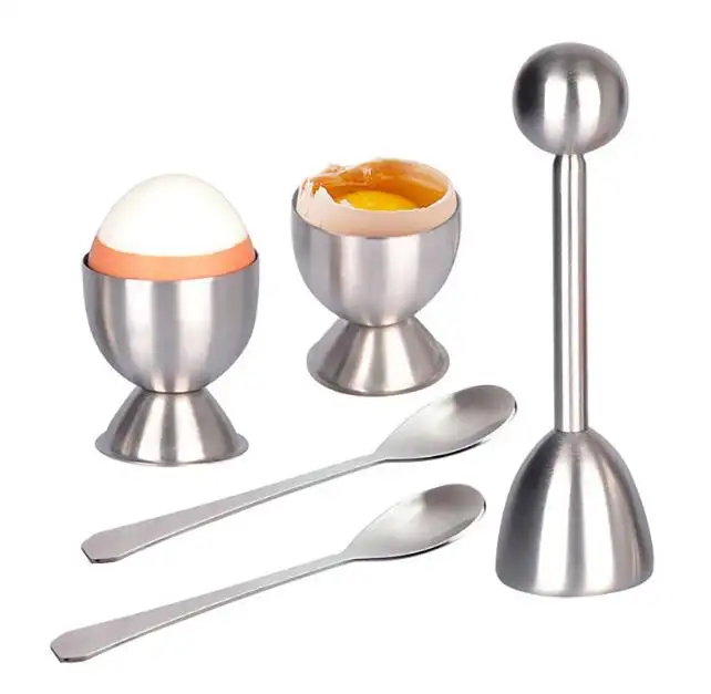 wholesale Kitchen Cooking Stainless Steel Breakfast Egg Shell Opener Egg Topper Cutter Opener