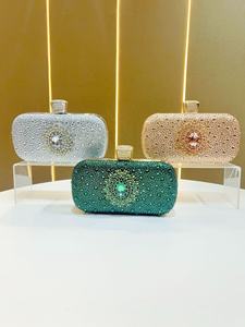 Sacs à main en strass tendance 2026 pour femmes, pochette de téléphone, sacs de soirée de mariage, sacs à main scintillants, sacs à main à chaîne, pochette à bandoulière - Product Image 2