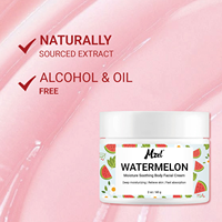 Crème Corporelle Rose Pastèque Marque Blanche au Beurre de Karité Naturel pour un Soin Corporel Essentiel Nourrissant