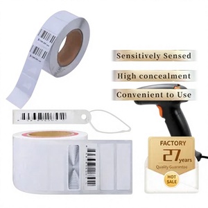 Etiqueta Adhesiva RFID UHF Compatible con Impresoras Térmicas <span class=keywords><strong>para</strong></span> Gestión <span class=keywords><strong>de</strong></span> Almacenes, 860-960MHz, Etiqueta Inteligente <span class=keywords><strong>para</strong></span> <span class=keywords><strong>Ropa</strong></span>, Fabricada en Acrílico, Modelo U9 - Product Image 1