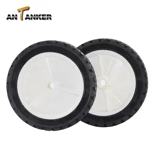 8in Lawn Mower Rubber Wheel Replacement 72-108 532146248 Tire Lawn Mower Garden Plastic Wheel