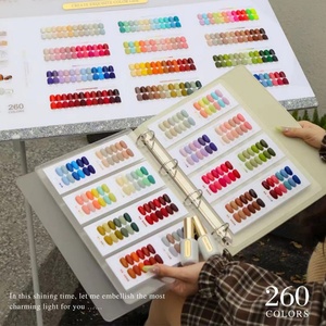 2024 New 260-Color 15ml Large <b>Set</b> of UV <b>Nail</b> <b>Gel</b> Polish LED Light Exclusive Shop Special Color - Product Image 3