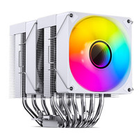 Radiateur de refroidissement par air pour processeur JONSBO CR-1400 DV2 Edition Twin Tower, dissipateur thermique en aluminium, roulement à billes, 4 broches PWM, haut débit d'air