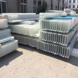 ผนังกระจกรูปตัวยูมีลวดลายแบบกำหนดเอง,กระจกนิรภัยโค้งสำหรับกำแพงกั้นห้อง - Product Image 4