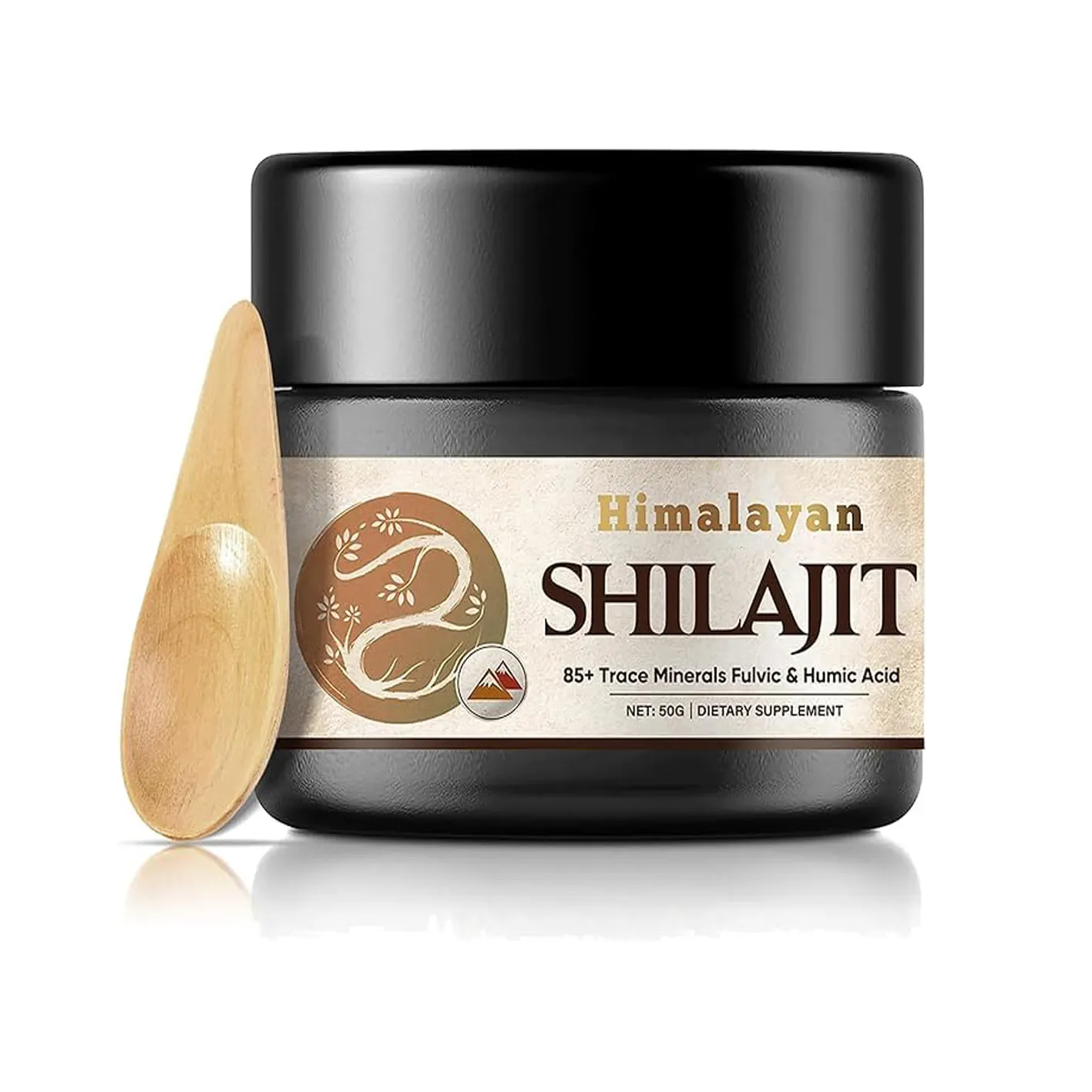 Private Label Shilajit estratto essenziale 20g 30g 50g Himalayan Shilajit resina integratore