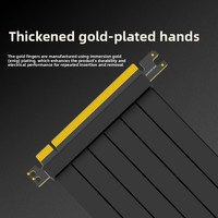 Câble d'extension de carte graphique SKTC PCIe 3.0 16x flambant neuf, disponible en angles 180° et 90°, entièrement compatible et pleine vitesse