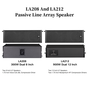LA208 300W Dual 8 Inch Two Way <strong>Passive</strong> <strong>Line</strong> <strong>Array</strong> <strong>Speaker</strong> for Bar and Performance - Product Image 6