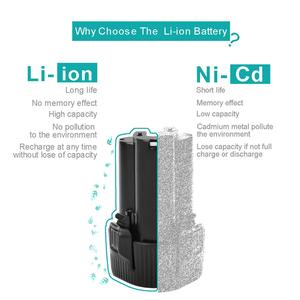 ชุดเครื่องมือไฟฟ้าไร้สาย18V 20V แบตเตอรี่ลิเธียมไอออนชุดเครื่องมือ2ah-9ah สำหรับเปลี่ยน makite ตามความต้องการ - Product Image 3