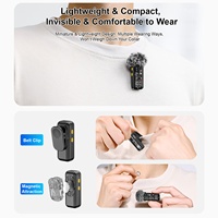 Nouveau microphone cravate omnidirectionnel sans fil dynamique SE66 1 à 4, 2-en-1 avec suppression du bruit pour diffusion en direct, 100Hz-20kHz