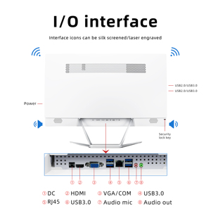 Computadora Todo en Uno para Conferencias, Pantalla IPS, CPU I3 I5 I7, RAM DDR3 DDR4, Procesador, Computadora Todo en Uno - Product Image 2