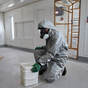 Combinaison de peinture réutilisable en nylon confortable de qualité supérieure Combinaison de peinture respirante antistatique - Product Image 1