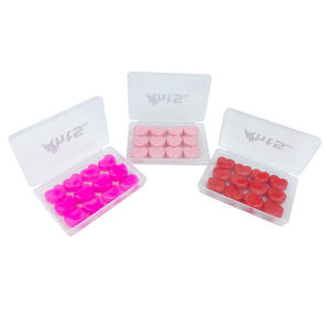 ANT5PPE 32Db Protección auditiva Cancelación de <span class=keywords><strong>ruido</strong></span> 12 piezas <span class=keywords><strong>Tapones</strong></span> para los oídos de <span class=keywords><strong>cera</strong></span> <span class=keywords><strong>Tapones</strong></span> para los oídos de silicona suave para dormir Natación Trabajo - Product Image 4