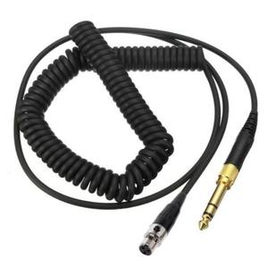 Cable de Audio <span class=keywords><strong>Kannon</strong></span> blindado para AKG Q701/Q702/Q712/Q240 Audiophile cobre desnudo TPE 6,35 adaptador enchufe resorte auriculares para juegos - Product Image 2