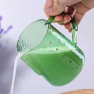 Vente flash - Tasse à café en verre coloré écologique WJW, moderne, cylindrique, pour <span class=keywords><strong>mousse</strong></span> <span class=keywords><strong>de</strong></span> <span class=keywords><strong>lait</strong></span>, ustensiles pour le service <span class=keywords><strong>de</strong></span> café et <span class=keywords><strong>de</strong></span> thé - Product Image 4