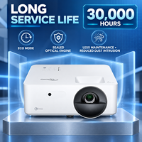 Projecteur DLP Optoma QL320H 3200 Lumens 1080P HDR compatible 4K 360 degrés pour salle de réunion, salle de classe, simulateur de golf