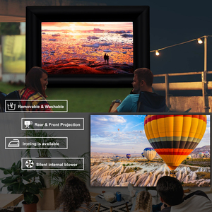 Mini <span class=keywords><strong>écran</strong></span> <span class=keywords><strong>gonflable</strong></span> pour l'extérieur et l'intérieur, <span class=keywords><strong>cinéma</strong></span>, 14 pieds, 16 pieds, 20 pieds, vente en gros - Product Image 6