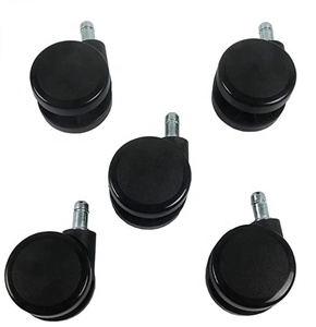 Roulettes de bureau, roulettes pour lit médical, roulettes verrouillables pour chaise de <span class=keywords><strong>gaming</strong></span>, roulettes pour chaise de bureau, roulettes pour chaise de toilette, roulettes en PU de 50 mm (8 pouces) - Product Image 1