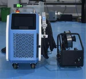 Aktions-1200-W-34-kg-Tragbare Luftgekühlte Raycus-Laser-Schweißgeräte mit Automatischem Draht-Reinigungssystem für Faserlaserschweißen - Product Image 1