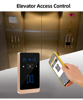 Jingxin Dynamic QR Code TCP/IP Ethernet Lector de control de acceso Exterior Impermeable IC Wiegand RS485 RFID