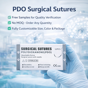 Suturas Quirúrgicas Veterinarias Recubiertas de PGA/PDO/seda/nailon/catgut/PGLA/<span class=keywords><strong>PDS</strong></span>, Suturas de Dioxanona - Product Image 5