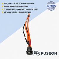 Harness Kabel Interlock Loop Tegangan Tinggi HVIL 600V OEM Kustom untuk Keamanan Sistem Baterai EV