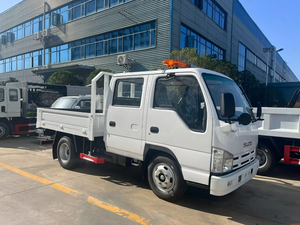 Venta al por Mayor de Camiones <span class=keywords><strong>Volquete</strong></span> Mini Isuzu de Doble Cabina para Transporte de Carga a Granel de Corta Distancia - Product Image 1