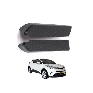 Automotive ABS carbon fiber interior accessories OEM suitable for Toyota 2018C-HR front triangle trim strip