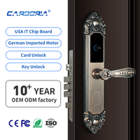 Sistema Completo de Cerradura de Puerta de Hotel RFID, Cerradura Electrónica Inteligente de Estilo Europeo Antiguo con Software de Gestión, Fabricante OEM