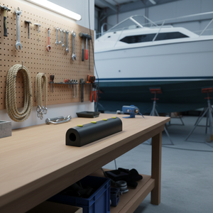 Defensa de Goma Tipo D Personalizada para Muelles, Embarcaciones y Barcos - Product Image 1